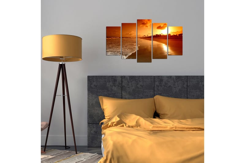 Dekorativ MDF-bilde 5 Deler - Flerfarget - Interiør - Maleri & posters - Lerretsbilder
