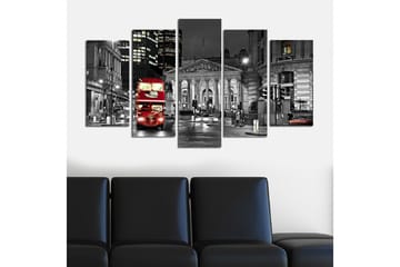 Dekorativ MDF-bilde 5 Deler - Flerfarget - Interiør - Maleri & posters - Lerretsbilder