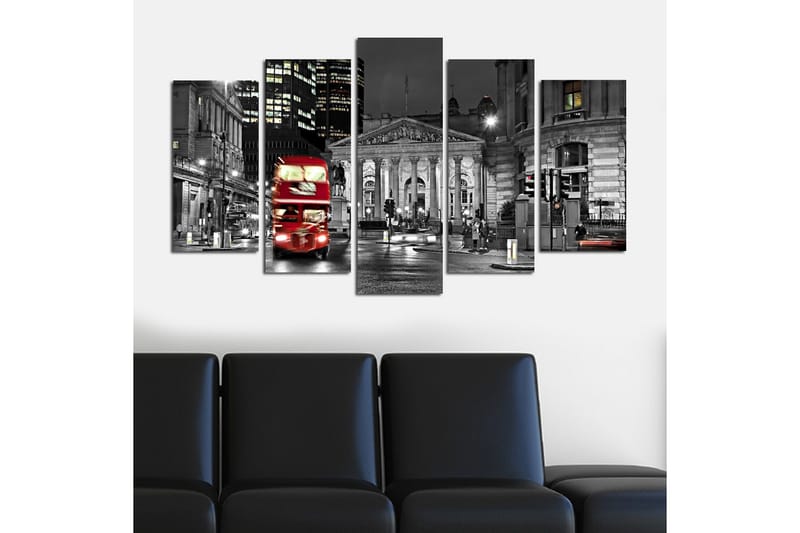 Dekorativ MDF-bilde 5 Deler - Flerfarget - Interiør - Maleri & posters - Lerretsbilder