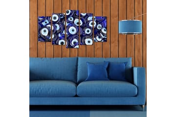 Dekorativ MDF-bilde 5 Deler - Flerfarget - Interiør - Maleri & posters - Lerretsbilder