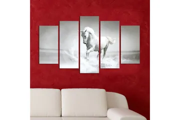 Dekorativ MDF-bilde 5 Deler - Flerfarget - Interiør - Maleri & posters - Lerretsbilder