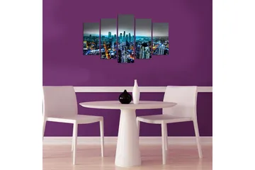 Dekorativ MDF-bilde 5 Deler - Flerfarget - Interiør - Maleri & posters - Lerretsbilder