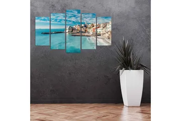 Dekorativ MDF-bilde 5 Deler - Flerfarget - Interiør - Maleri & posters - Lerretsbilder