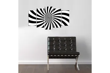 Dekorativ MDF-bilde 5 Deler - Flerfarget - Interiør - Maleri & posters - Lerretsbilder