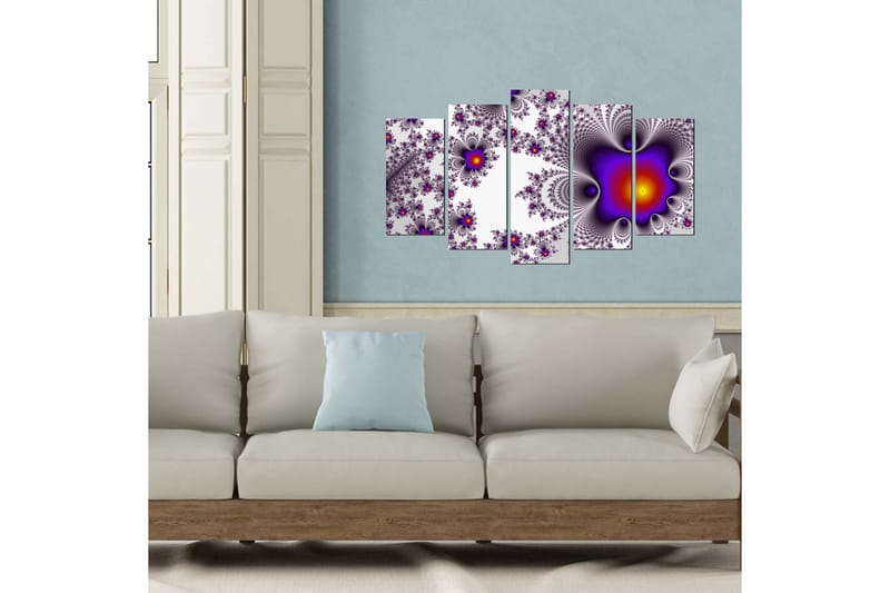 Dekorativ MDF-bilde 5 Deler - Flerfarget - Interiør - Maleri & posters - Lerretsbilder