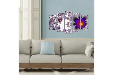 Dekorativ MDF-bilde 5 Deler - Flerfarget - Interiør - Maleri & posters - Lerretsbilder