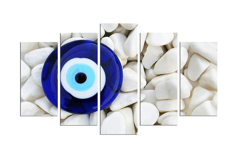 Dekorativ MDF-bilde 5 Deler, Flerfarget