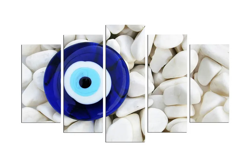 Dekorativ MDF-bilde 5 Deler, Flerfarget