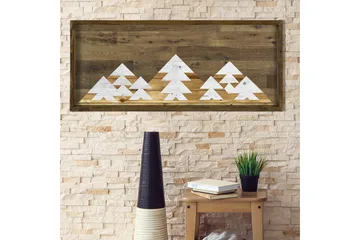 Dekorativ MDF-bilde - Brun/Hvit - Interiør - Maleri & posters - Lerretsbilder