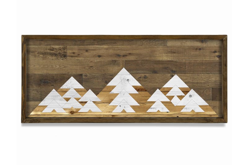 Dekorativ MDF-bilde - Brun/Hvit - Interiør - Maleri & posters - Lerretsbilder