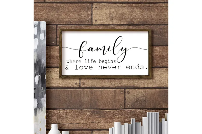 Dekorativ MDF-bilde - Brun/Hvit/Svart - Interiør - Maleri & posters - Lerretsbilder