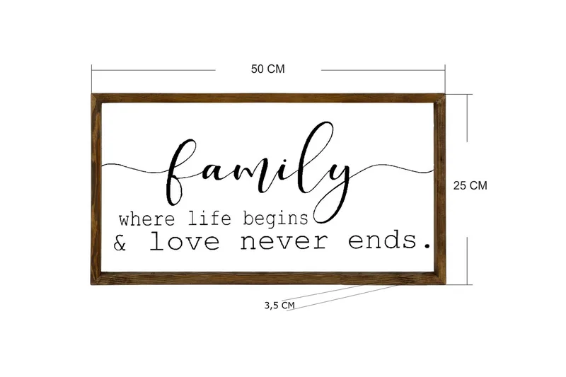 Dekorativ MDF-bilde - Brun/Hvit/Svart - Interiør - Maleri & posters - Lerretsbilder