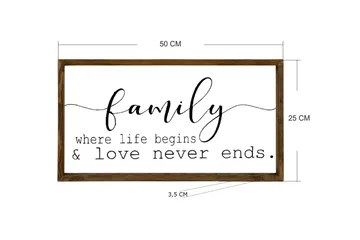 Dekorativ MDF-bilde - Brun/Hvit/Svart - Interiør - Maleri & posters - Lerretsbilder