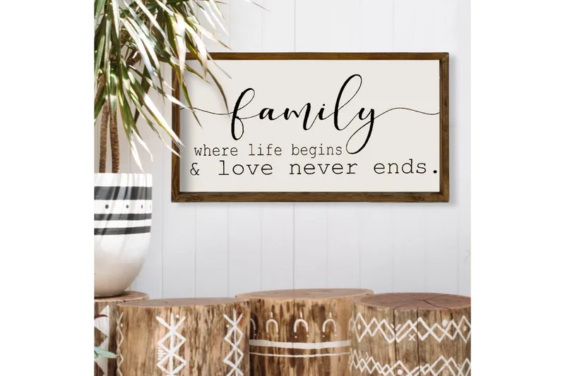 Dekorativ MDF-bilde - Brun/Hvit/Svart - Interiør - Maleri & posters - Lerretsbilder