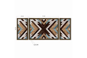 Dekorativ MDF-bilde - Flerfarget - Interiør - Maleri & posters - Lerretsbilder