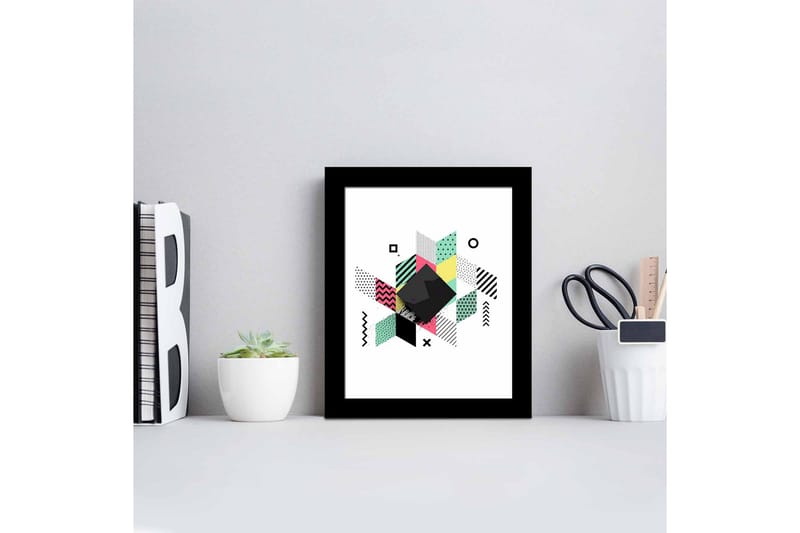 Dekorativ MDF-bilde - Flerfarget - Interiør - Maleri & posters - Lerretsbilder