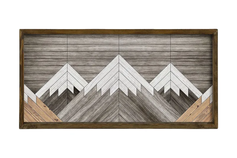 Dekorativ MDF-bilde, Flerfarget