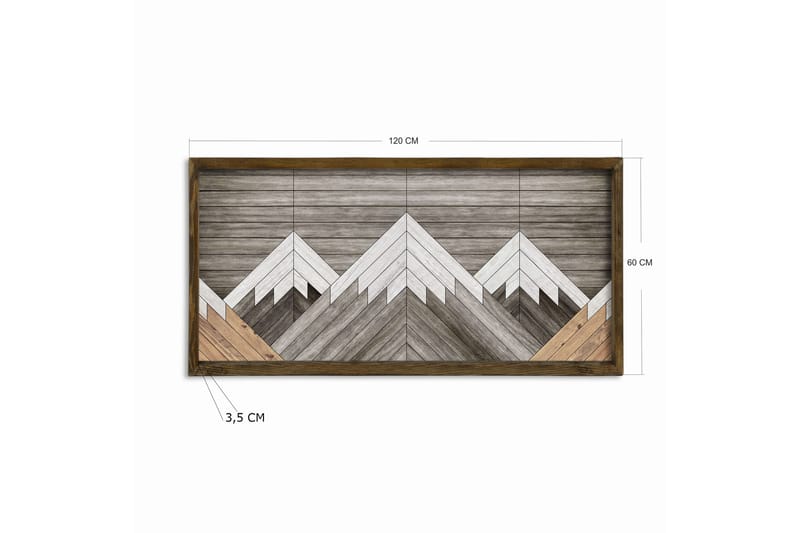 Dekorativ MDF-bilde - Flerfarget - Interiør - Maleri & posters - Lerretsbilder