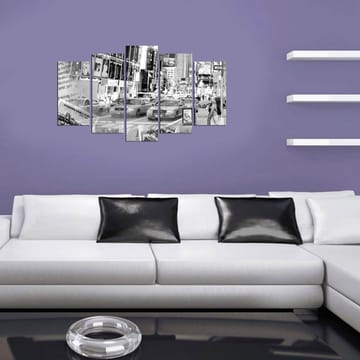 Dekorativ MDF-maling 5-Deler 20x60 cm - Flerfarget - Interiør - Maleri & posters - Lerretsbilder