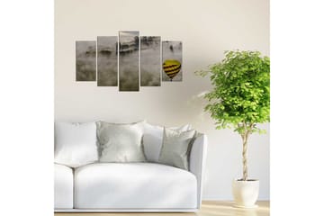Dekorativ MDF-maling 5-Deler 20x60 cm - Flerfarget - Interiør - Maleri & posters - Lerretsbilder