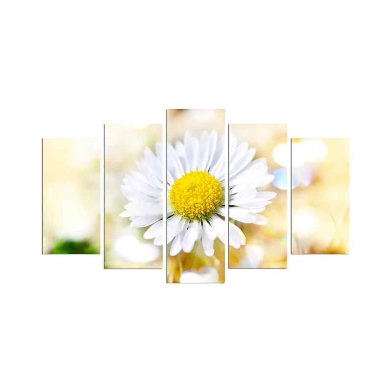 Dekorativ MDF-maling 5-Deler 20x60 cm, Flerfarget