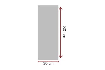 Lerretsbilde 30x80 cm - Kvinne med rød paraply i en mørk bakgate - Rød / Svart / Grå - Interiør - Maleri & posters - Lerretsbilder