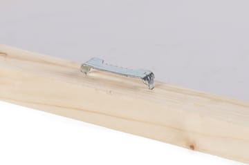 Lerretsbilde 70x100 cm - Vakker bukett med syriner i lilla og hvite nyanser, omgitt av grønne blader - Lilla / Hvit / Grønn - Interiør - Maleri & posters - Lerretsbilder