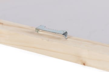 Lerretsbilde - Abstrakt portrett med fragmentert ansiktsstruktur - Grå / Svart - Interiør - Maleri & posters - Lerretsbilder