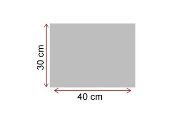 Lite lerretsbilde 40x30 cm - Dansende person i hvite klær mot blå bakgrunn med kalligrafiske elementer - Blå / Hvit / Beige - Interiør - Maleri & posters - Lerretsbilder