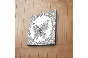 Male-Selv Dekorativ Canvasbilde - Flerfarget - Interiør - Maleri & posters - Lerretsbilder