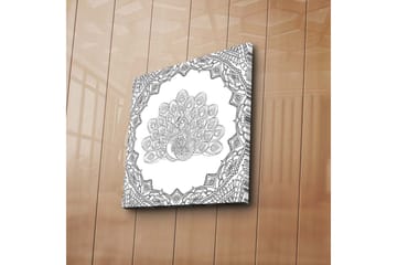 Male-Selv Dekorativ Canvasbilde - Flerfarget - Interiør - Maleri & posters - Lerretsbilder