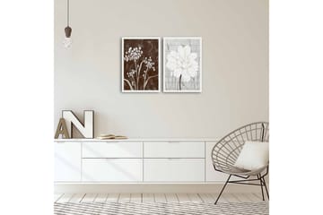 MDF-bilde Dekorativ 2 Deler - Flerfarget - Interiør - Maleri & posters - Lerretsbilder