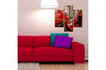 MDF-bilde Dekorativ 3 Deler - Flerfarget - Interiør - Maleri & posters - Lerretsbilder