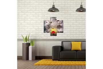 MDF-bilde Dekorativ 3 Deler - Flerfarget - Interiør - Maleri & posters - Lerretsbilder