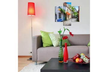 MDF-bilde Dekorativ 3 Deler - Flerfarget - Interiør - Maleri & posters - Lerretsbilder