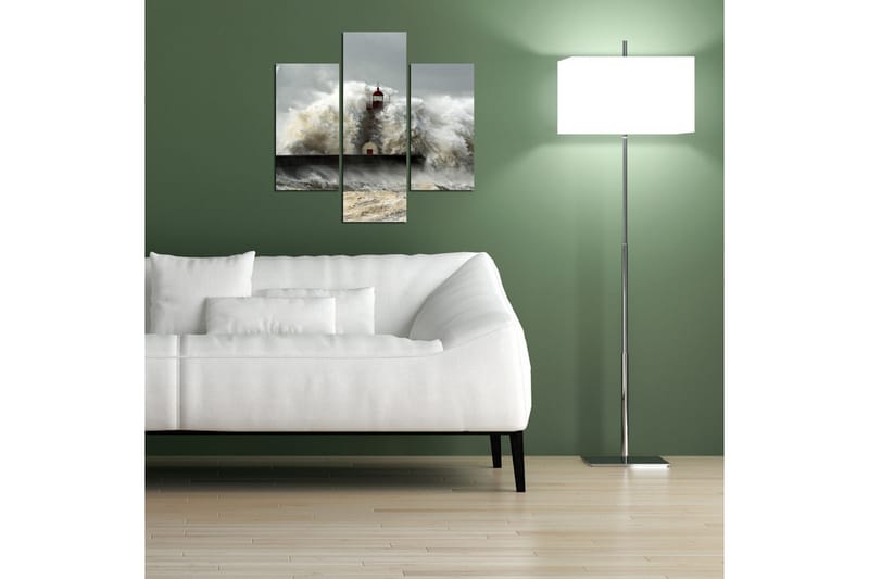 MDF-bilde Dekorativ 3 Deler - Flerfarget - Interiør - Maleri & posters - Lerretsbilder