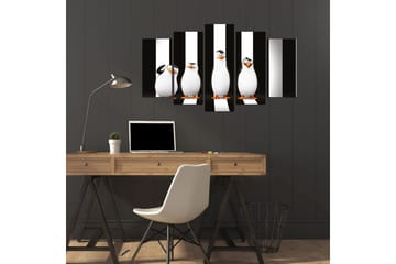 MDF-bilde Dekorativ 5 Deler - Flerfarget - Interiør - Maleri & posters - Lerretsbilder