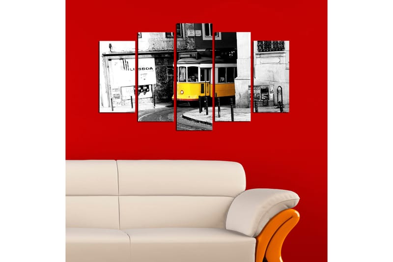 MDF-bilde Dekorativ 5 Deler - Flerfarget - Interiør - Maleri & posters - Lerretsbilder