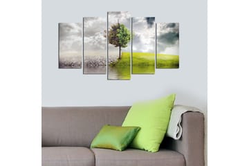 MDF-bilde Dekorativ 5 Deler - Flerfarget - Interiør - Maleri & posters - Lerretsbilder