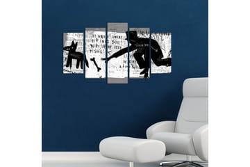 MDF-bilde Dekorativ 5 Deler - Flerfarget - Interiør - Maleri & posters - Lerretsbilder
