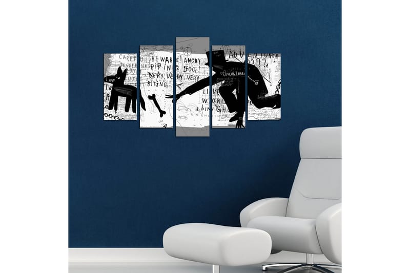 MDF-bilde Dekorativ 5 Deler - Flerfarget - Interiør - Maleri & posters - Lerretsbilder