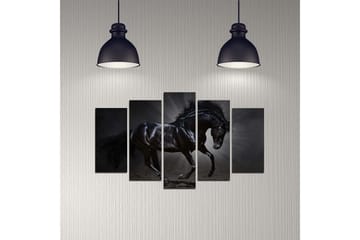 MDF-bilde Dekorativ 5 Deler - Flerfarget - Interiør - Maleri & posters - Lerretsbilder
