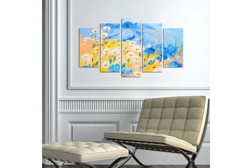 MDF-bilde Dekorativ 5 Deler - Flerfarget - Interiør - Maleri & posters - Lerretsbilder