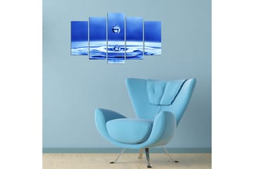 MDF-bilde Dekorativ 5 Deler - Flerfarget - Interiør - Maleri & posters - Lerretsbilder