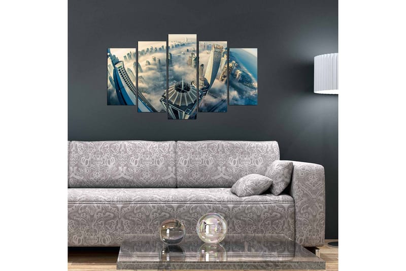 MDF-bilde Dekorativ 5 Deler - Flerfarget - Interiør - Maleri & posters - Lerretsbilder