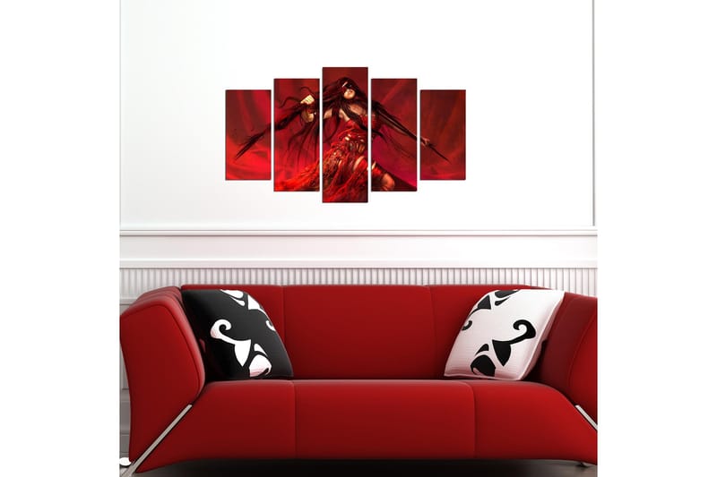 MDF-bilde Dekorativ 5 Deler - Flerfarget - Interiør - Maleri & posters - Lerretsbilder