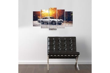 MDF-bilde Dekorativ 5 Deler - Flerfarget - Interiør - Maleri & posters - Lerretsbilder
