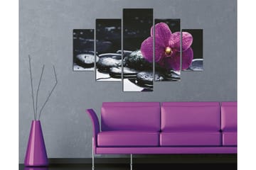 MDF-bilde Dekorativ 5 Deler - Flerfarget - Interiør - Maleri & posters - Lerretsbilder