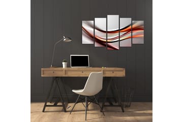 MDF-bilde Dekorativ 5 Deler - Flerfarget - Interiør - Maleri & posters - Lerretsbilder