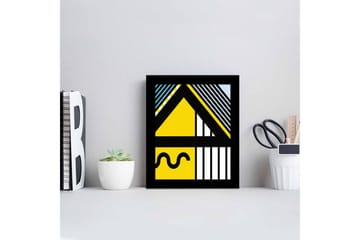 MDF-bilde Dekorativ - Flerfarget - Interiør - Maleri & posters - Lerretsbilder